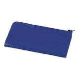 Universal® Zippered Wallets-cases, Leatherette Pu, 11 X 6, Blue, 2-pack freeshipping - TVN Wholesale 