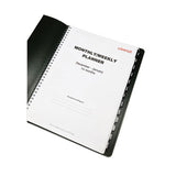 Universal® Weekly Planner, 11 X 8, Black Cover, 14-month (dec To Jan): 2021 To 2023 freeshipping - TVN Wholesale 