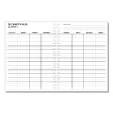 Universal® Weekly Planner, 11 X 8, Black Cover, 14-month (dec To Jan): 2021 To 2023 freeshipping - TVN Wholesale 