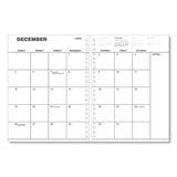 Universal® Weekly Planner, 11 X 8, Black Cover, 14-month (dec To Jan): 2021 To 2023 freeshipping - TVN Wholesale 