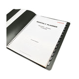 Universal® Monthly Planner, 11 X 8, Black Cover, 14-month (dec To Jan): 2021 To 2023 freeshipping - TVN Wholesale 