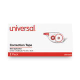 Universal® Side-application Correction Tape, 1-5" X 393", 2-pack freeshipping - TVN Wholesale 