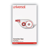 Universal® Side-application Correction Tape, Non-refillable, 1-5" X 393", 10-pack freeshipping - TVN Wholesale 