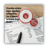 Universal® Double-sided Adhesive Tape Roller, 0.38" X 32.83 Ft, Dries Clear, 2-pack freeshipping - TVN Wholesale 