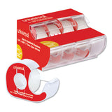 Universal® Invisible Tape With Handheld Dispenser, 1" Core, 0.75" X 25 Ft, Clear, 4-pack freeshipping - TVN Wholesale 
