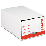 Universal® Economy Storage Drawer Files, Legal Files, White, 6-carton freeshipping - TVN Wholesale 