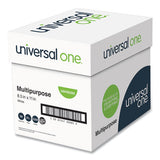 Universal® Multipurpose Paper, 98 Bright, 20 Lb, 8.5 X 11, Bright White, 500 Sheets-ream, 5 Reams-carton freeshipping - TVN Wholesale 
