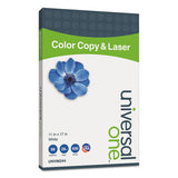 Universal® Deluxe Color Copy And Laser Paper, 98 Bright, 28 Lb, 11 X 17, White, 500-ream freeshipping - TVN Wholesale 
