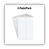 Universal® Steno Pads, Gregg Rule, Red Cover, 80 White 6 X 9 Sheets, 6-pack freeshipping - TVN Wholesale 