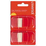 Universal® Page Flags, Red, 2 Dispensers Of 50 Flags-pack freeshipping - TVN Wholesale 