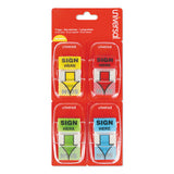 Universal® Page Flags, Assorted Colors, 35 Flags-dispenser, 4 Dispensers-pack freeshipping - TVN Wholesale 