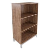 Union & Scale™ Essentials Laminate Bookcase, Three-shelf, 28 X 15 X 45.6, Espresso freeshipping - TVN Wholesale 