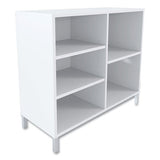 Union & Scale™ Essentials Laminate Bookcase, Five-shelf, 36 X 15 X 31.6, White freeshipping - TVN Wholesale 