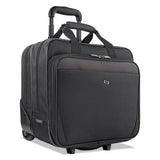 Solo Classic Rolling Case, 17.3", 16 3-4" X 7" X 14 19-50", Black freeshipping - TVN Wholesale 
