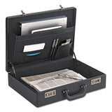 Solo Classic Attaché, 12 1-2" X 4" X 17 1-2", Black freeshipping - TVN Wholesale 