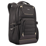 Solo Pro Backpack, 17.3", 12 1-4" X 6 3-4" X 17 1-2", Black freeshipping - TVN Wholesale 