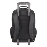 Solo Pro Backpack, 17.3", 12 1-4" X 6 3-4" X 17 1-2", Black freeshipping - TVN Wholesale 