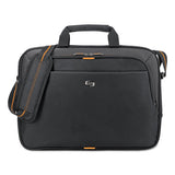 Solo Urban Slim Brief, 15.6", 16 1-2" X 2" X 11 3-4", Black freeshipping - TVN Wholesale 