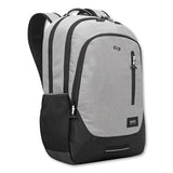 Solo Region Backpack, For 15.6" Laptops, 13 X 5 X 19, Light Gray freeshipping - TVN Wholesale 