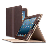 Solo Ascent Leather Case For Ipad-ipad 2-3rd Gen-4th Gen, Brown freeshipping - TVN Wholesale 