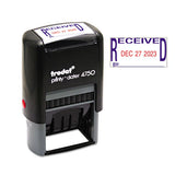 Trodat® Printy Economy Date Stamp, Self-inking, 1.63" X 1", Blue-red freeshipping - TVN Wholesale 