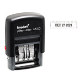 Trodat® Printy Economy Date Stamp, Self-inking, 1.63" X 0.38", Black freeshipping - TVN Wholesale 