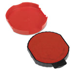 Trodat® T5415 Custom Self-inking Stamp Replacement Ink Pad, 1.75" Diameter, Red freeshipping - TVN Wholesale 