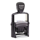 Trodat® Professional 5-in-1 Date Stamp, Self-inking, 1.13" X 2", Blue-red freeshipping - TVN Wholesale 