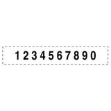 Trodat® Self-inking Professional Numberer, Type Size 2, 10 Bands-digits, Black freeshipping - TVN Wholesale 
