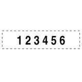 Trodat® Self-inking Professional Numberer, Type Size 2, 10 Bands-digits, Black freeshipping - TVN Wholesale 