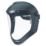 Honeywell Uvex™ Bionic Face Shield, Matte Black Frame, Clear Lens freeshipping - TVN Wholesale 