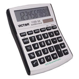 Victor® 1100-3a Antimicrobial Compact Desktop Calculator, 10-digit Lcd freeshipping - TVN Wholesale 