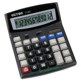 Victor® 1190 Executive Desktop Calculator, 12-digit Lcd freeshipping - TVN Wholesale 