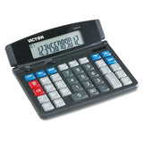 Victor® 1200-4 Business Desktop Calculator, 12-digit Lcd freeshipping - TVN Wholesale 
