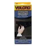 VELCRO® Brand Industrial Strength Heavy-duty Fastener, 2" X 4 Ft, Black, 2-pack freeshipping - TVN Wholesale 