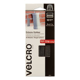 VELCRO® Brand Heavy-duty Fasteners, Extreme Outdoor Performance. 1" X 4", Titanium, 10-pack freeshipping - TVN Wholesale 