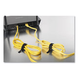 VELCRO® Brand One-wrap Pre-cut Thin Ties, 0.25" X 8", Black, 25-pack freeshipping - TVN Wholesale 