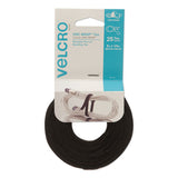 VELCRO® Brand One-wrap Pre-cut Thin Ties, 0.25" X 8", Black, 25-pack freeshipping - TVN Wholesale 