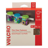 VELCRO® Brand Sticky-back Fasteners, Removable Adhesive, 0.75" X 15 Ft, Clear freeshipping - TVN Wholesale 