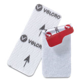 VELCRO® Brand Hangables Removable Wall Fasteners, 0.75" X 1.75", White, 8-pack freeshipping - TVN Wholesale 