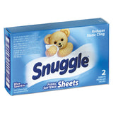 Snuggle® Vend-design Fabric Softener Sheets, Blue Sparkle, 2 Sheets-box, 100 Boxes-carton freeshipping - TVN Wholesale 
