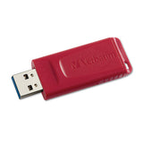 Verbatim® Store 'n' Go Usb Flash Drive, 128 Gb, Red freeshipping - TVN Wholesale 