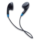 Verbatim® Stereo Earphones, Black freeshipping - TVN Wholesale 