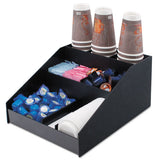 Vertiflex® Commercial Grade Horizontal Condiment Organizer, 12w X 16d X 7 1-2h, Black freeshipping - TVN Wholesale 