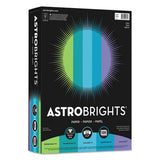 Astrobrights® Color Paper - "cool" Assortment, 24lb, 8.5 X 11, Assorted Cool Colors, 500-ream freeshipping - TVN Wholesale 