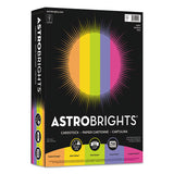 Astrobrights® Color Cardstock -"happy" Assortment, 65lb, 8.5 X 11, Assorted, 250-pack freeshipping - TVN Wholesale 