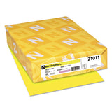 Astrobrights® Color Paper, 24 Lb, 8.5 X 11, Lift-off Lemon, 500-ream freeshipping - TVN Wholesale 