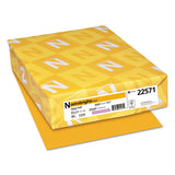 Astrobrights® Color Paper, 24 Lb, 8.5 X 11, Galaxy Gold, 500 Sheets-ream freeshipping - TVN Wholesale 
