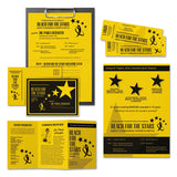 Astrobrights® Color Cardstock, 65 Lb, 8.5 X 11, Sunburst Yellow, 250-pack freeshipping - TVN Wholesale 