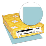 Neenah Paper Exact Index Card Stock, 110 Lb, 8.5 X 11, Blue, 250-pack freeshipping - TVN Wholesale 